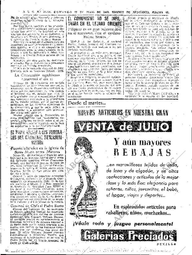 ABC SEVILLA 17-07-1960 página 41