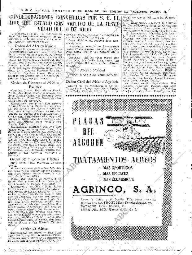 ABC SEVILLA 17-07-1960 página 43