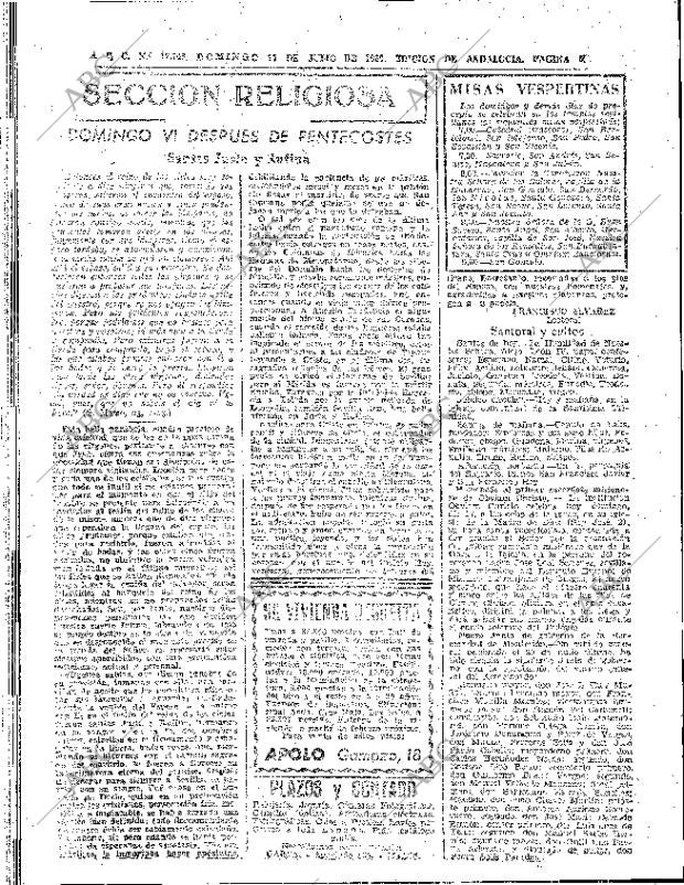 ABC SEVILLA 17-07-1960 página 56