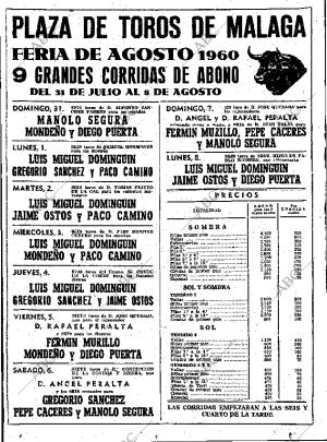 ABC MADRID 20-07-1960 página 20