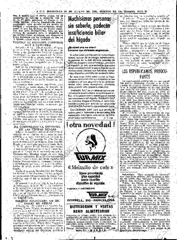 ABC MADRID 20-07-1960 página 32