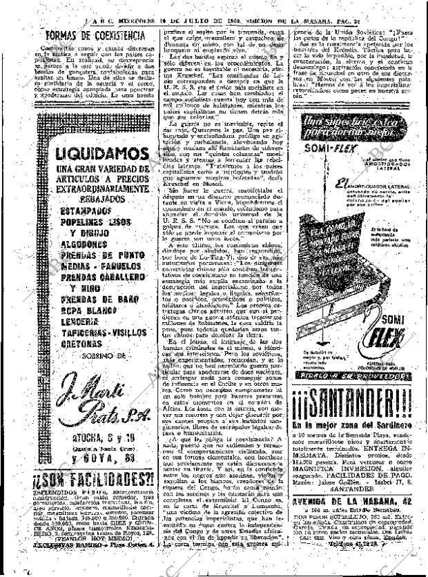 ABC MADRID 20-07-1960 página 34