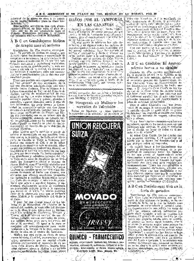 ABC MADRID 20-07-1960 página 48