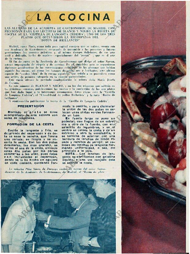 BLANCO Y NEGRO MADRID 23-07-1960 página 100