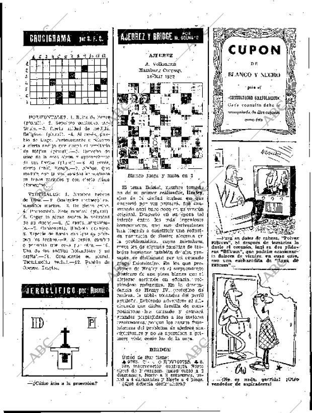 BLANCO Y NEGRO MADRID 23-07-1960 página 119