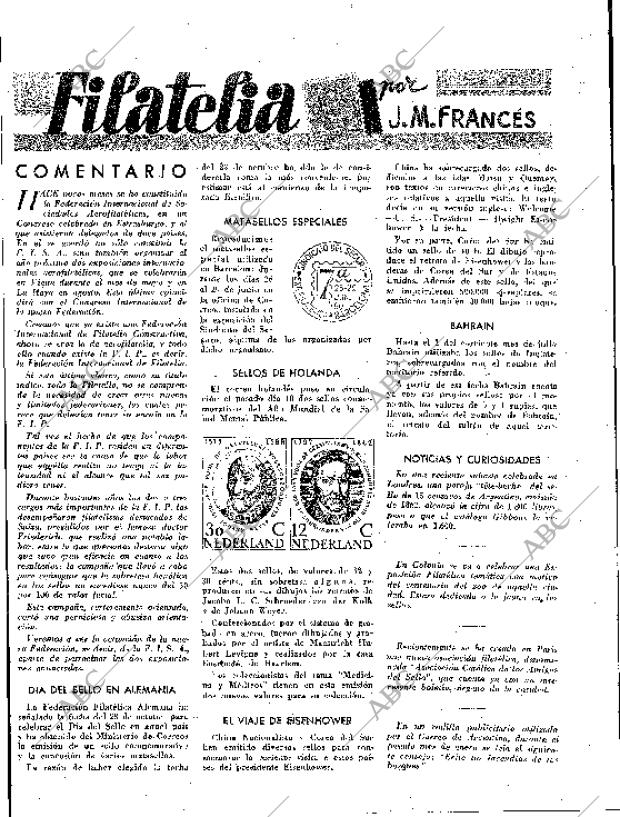 BLANCO Y NEGRO MADRID 23-07-1960 página 85