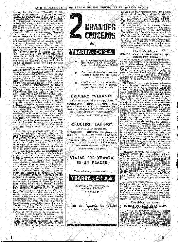 ABC MADRID 26-07-1960 página 30