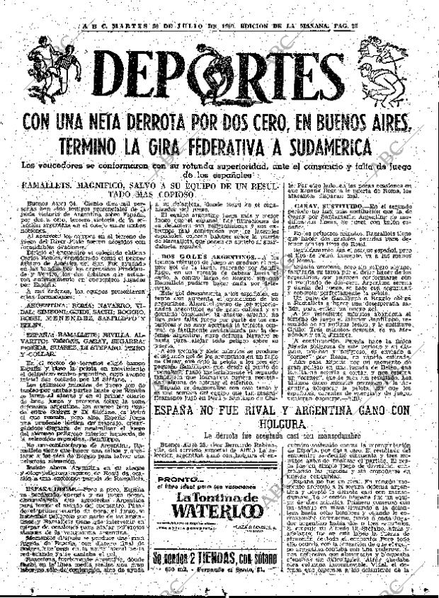 ABC MADRID 26-07-1960 página 33