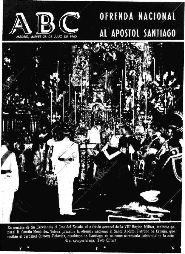 ABC MADRID 28-07-1960 página 1