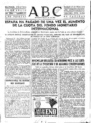 ABC MADRID 28-07-1960 página 23