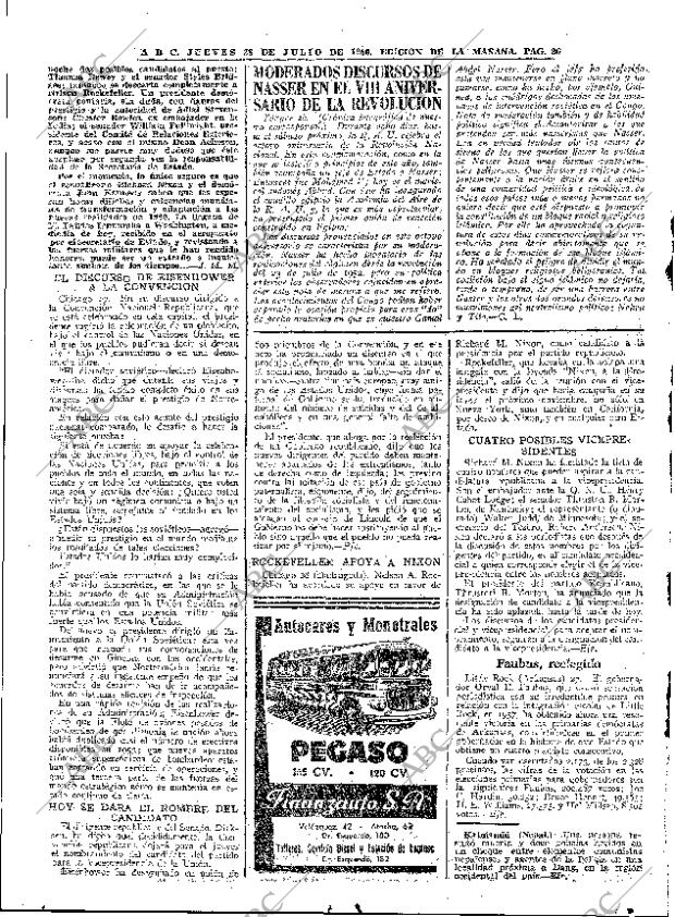 ABC MADRID 28-07-1960 página 26