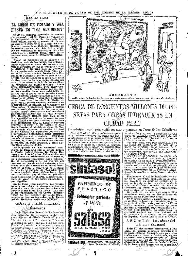 ABC MADRID 28-07-1960 página 39