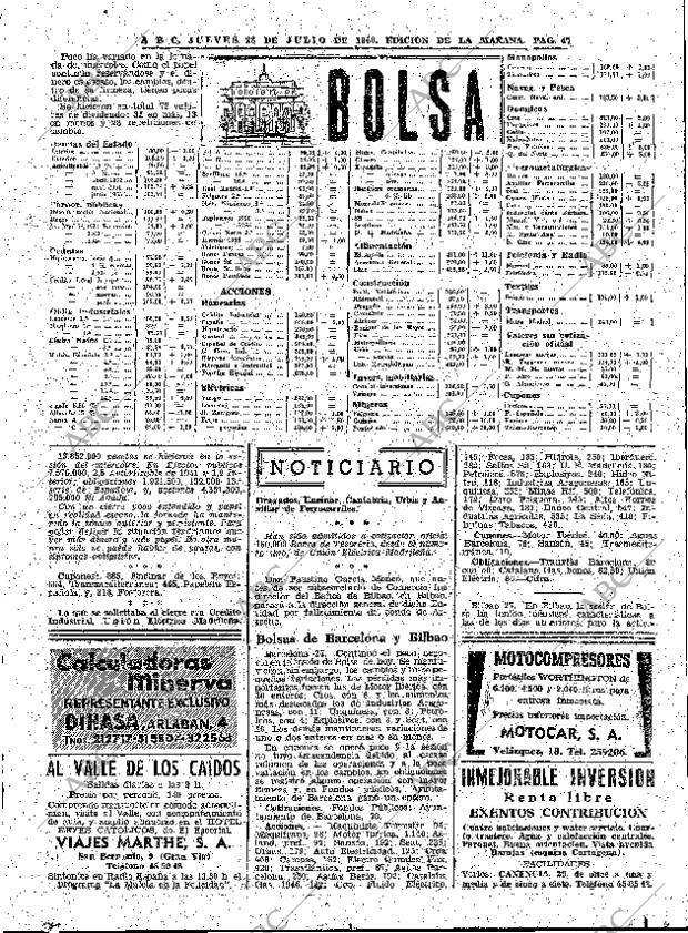 ABC MADRID 28-07-1960 página 47