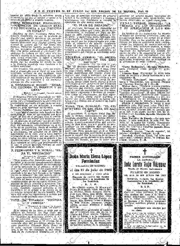 ABC MADRID 28-07-1960 página 52