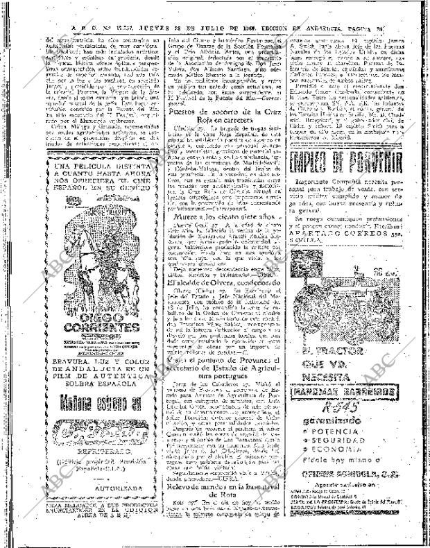 ABC SEVILLA 28-07-1960 página 16