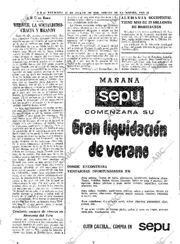 ABC MADRID 29-07-1960 página 23