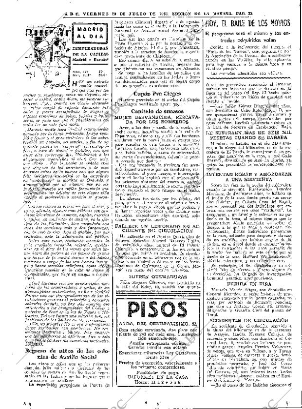 ABC MADRID 29-07-1960 página 33