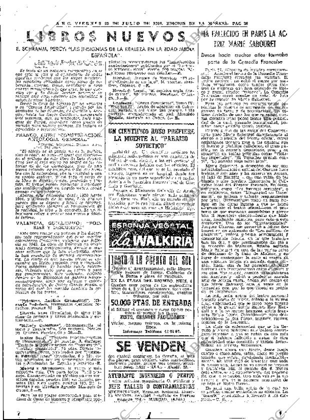 ABC MADRID 29-07-1960 página 38