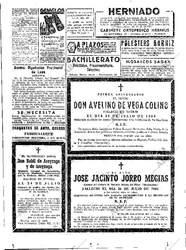 ABC MADRID 29-07-1960 página 46