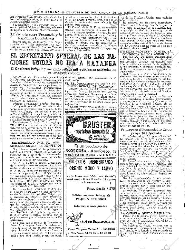 ABC MADRID 30-07-1960 página 28
