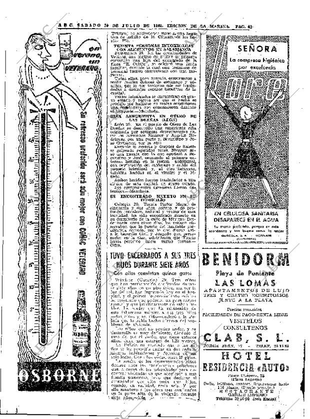 ABC MADRID 30-07-1960 página 42