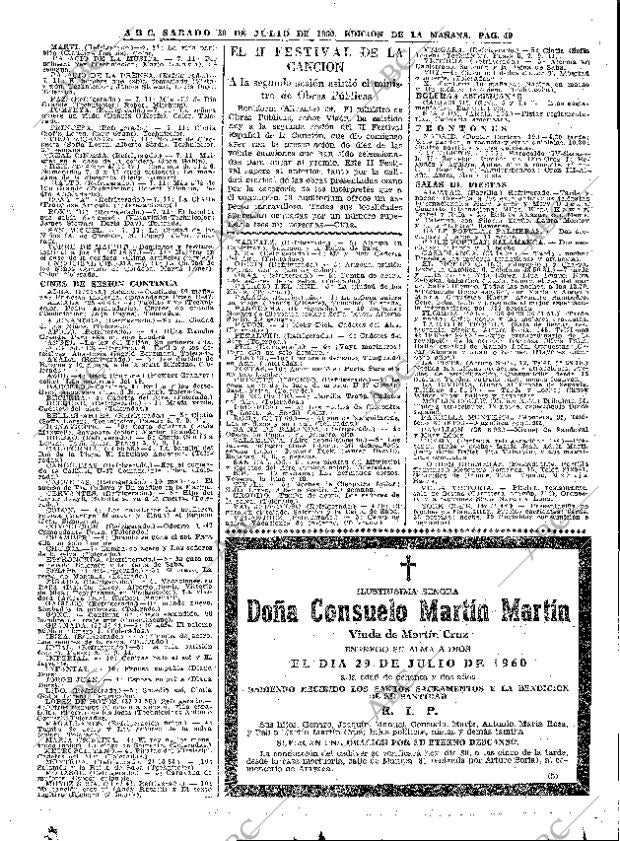 ABC MADRID 30-07-1960 página 49