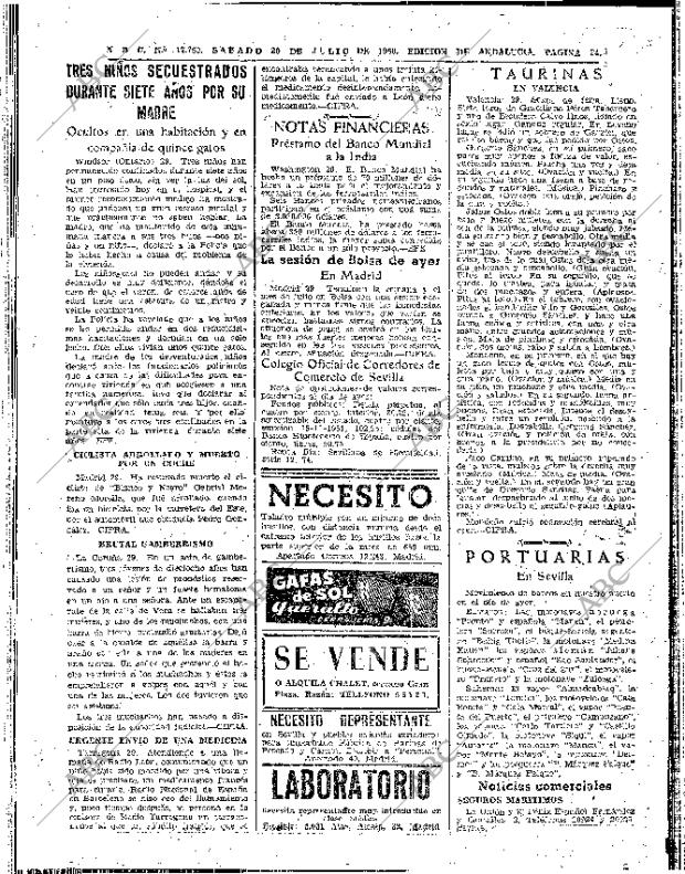 ABC SEVILLA 30-07-1960 página 24