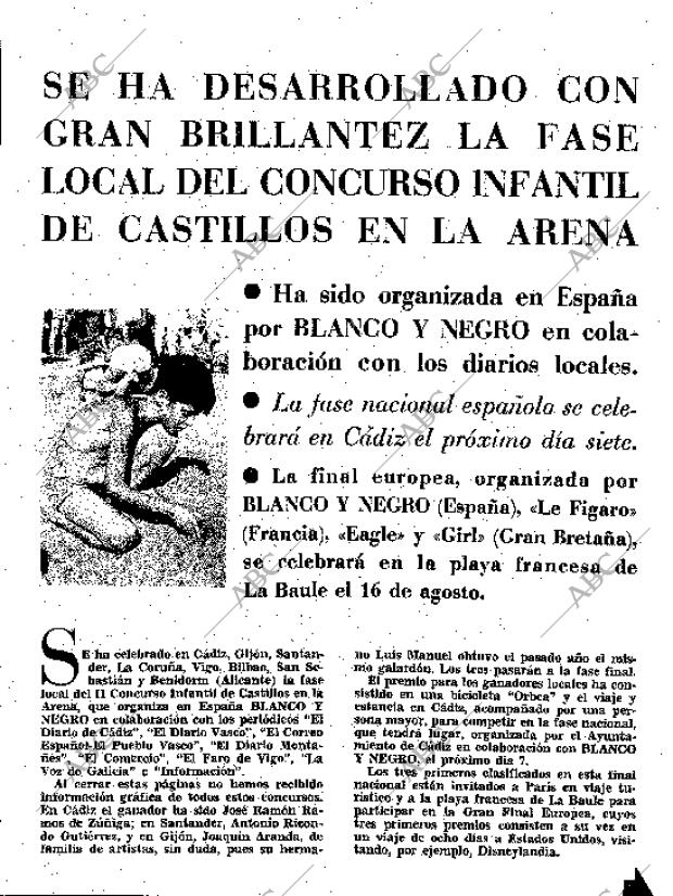 BLANCO Y NEGRO MADRID 30-07-1960 página 47