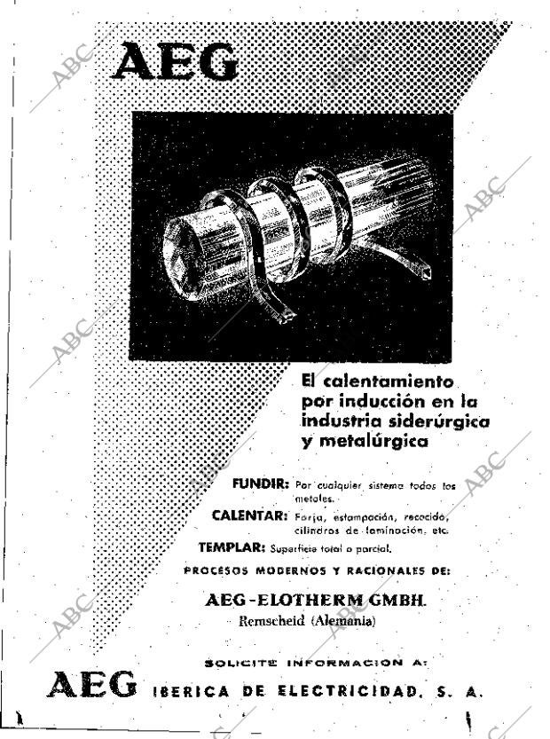 ABC MADRID 31-07-1960 página 62