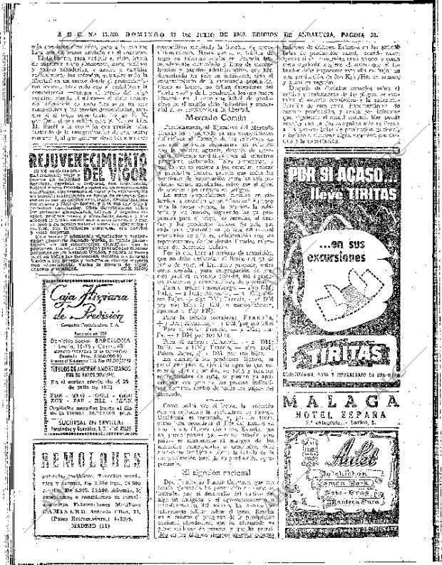 ABC SEVILLA 31-07-1960 página 50