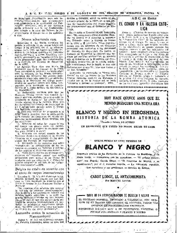 ABC SEVILLA 06-08-1960 página 9