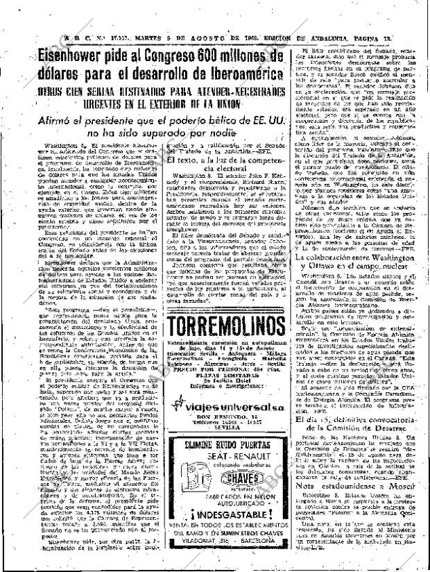 ABC SEVILLA 09-08-1960 página 11