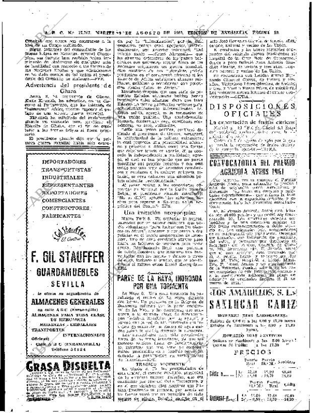 ABC SEVILLA 09-08-1960 página 8