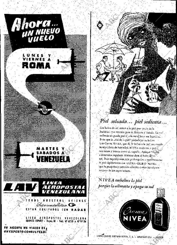 ABC MADRID 10-08-1960 página 6