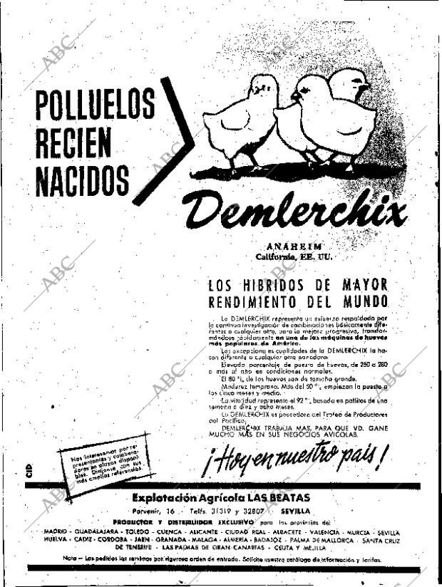 ABC SEVILLA 10-08-1960 página 14