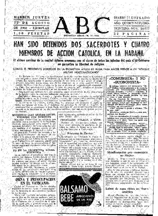 ABC MADRID 11-08-1960 página 23