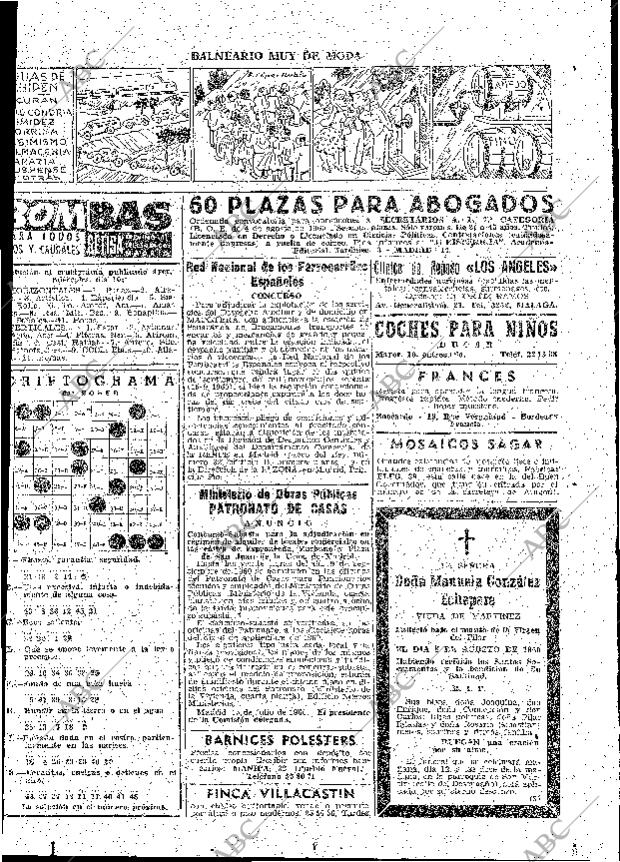 ABC MADRID 11-08-1960 página 51