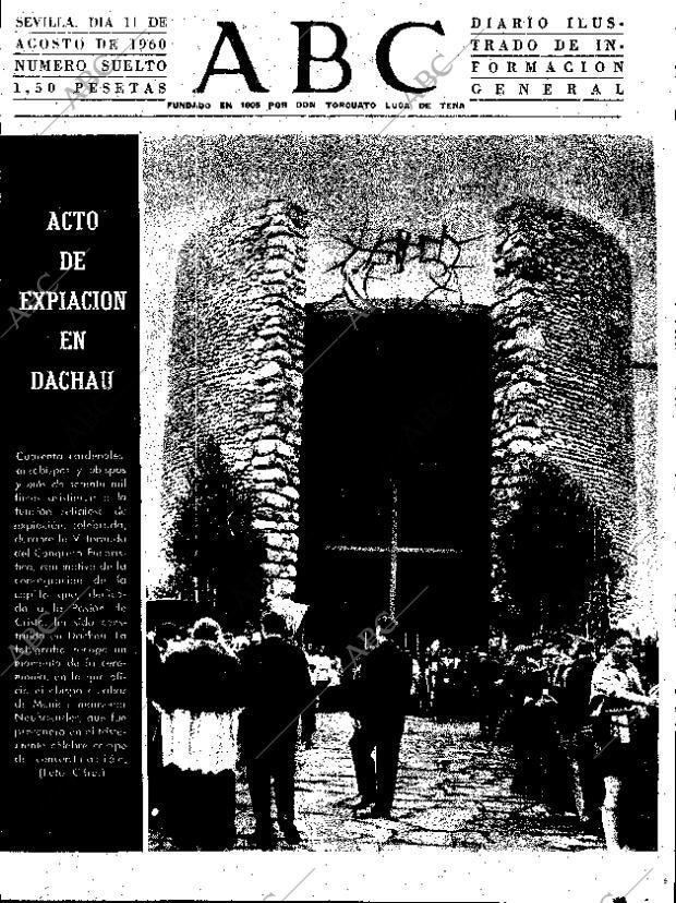 ABC SEVILLA 11-08-1960 página 1