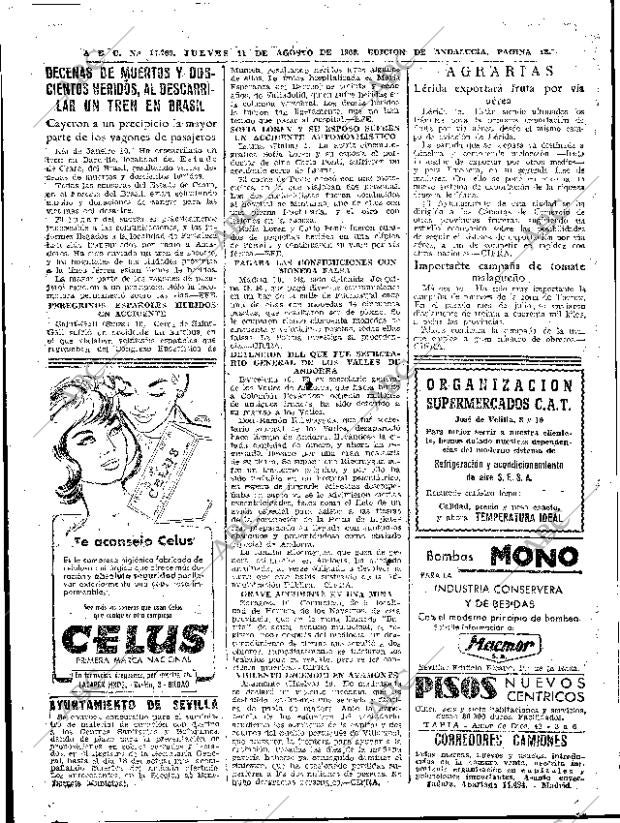 ABC SEVILLA 11-08-1960 página 18