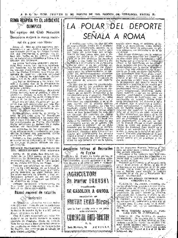 ABC SEVILLA 11-08-1960 página 21