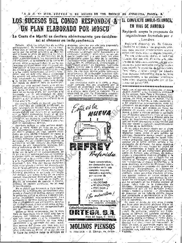 ABC SEVILLA 11-08-1960 página 9