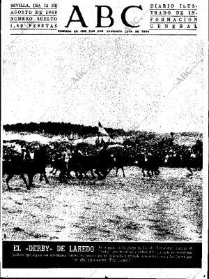 ABC SEVILLA 12-08-1960 página 1