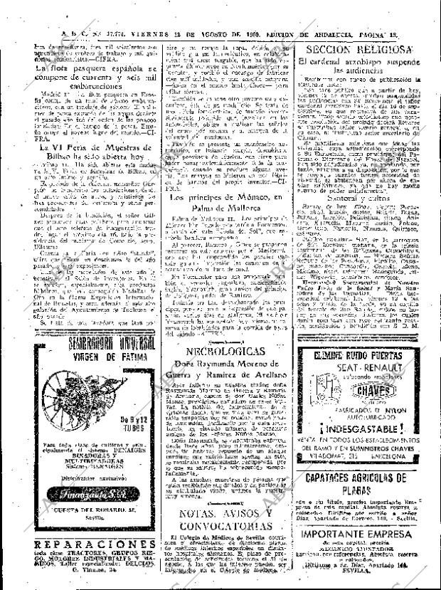 ABC SEVILLA 12-08-1960 página 18