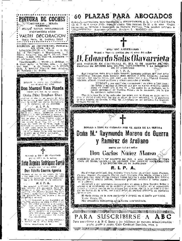 ABC SEVILLA 12-08-1960 página 26