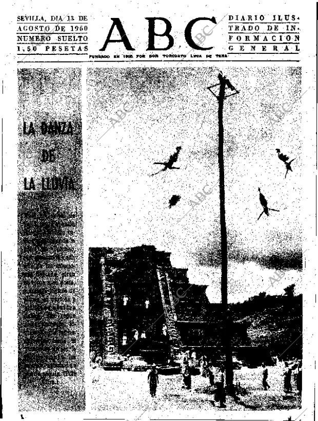ABC SEVILLA 13-08-1960 página 1