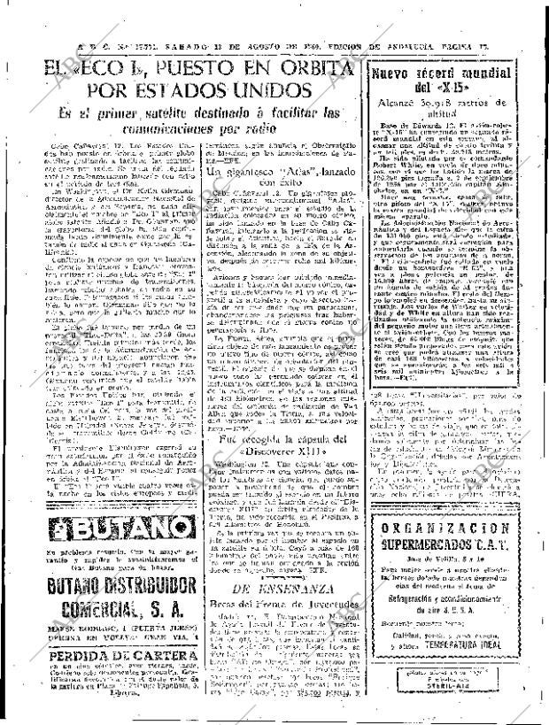 ABC SEVILLA 13-08-1960 página 17