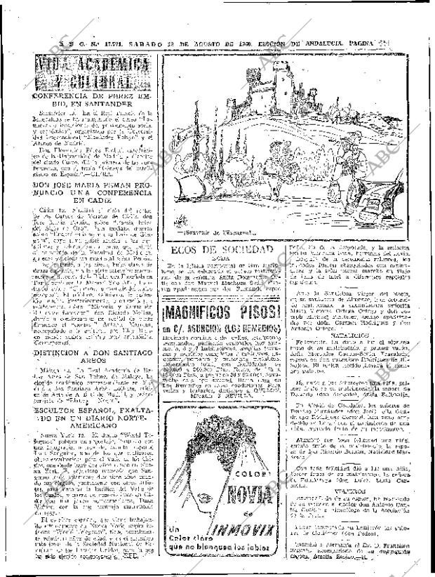 ABC SEVILLA 13-08-1960 página 18