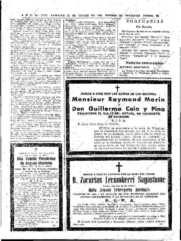 ABC SEVILLA 13-08-1960 página 25