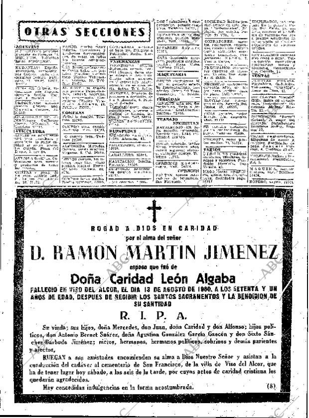 ABC SEVILLA 13-08-1960 página 27