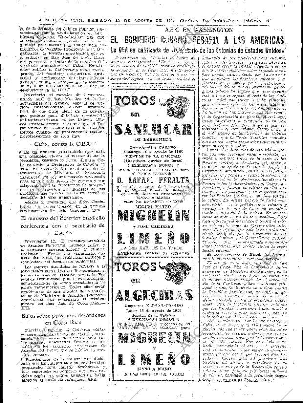 ABC SEVILLA 13-08-1960 página 8